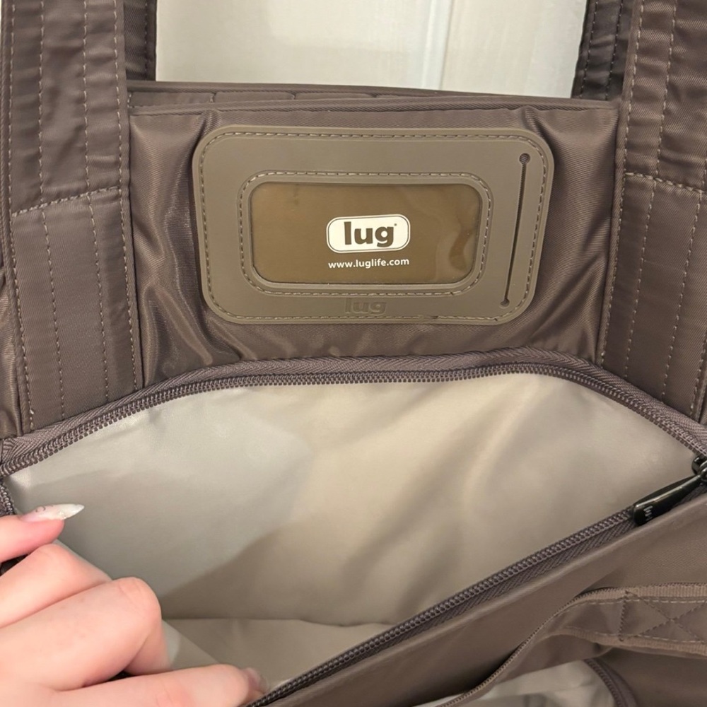 Lug Brown Tote Bag - Picture 11 of 12